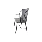 Iron Traditional Outdoor Bench 38 x 48 x 19