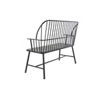 Iron Traditional Outdoor Bench 38 x 48 x 19