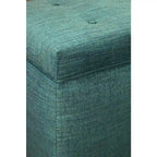 Angela 8 Button Tufted Lucky Storage Trunk - Bench