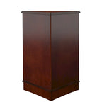 Dark Brown Accent Storage Cabinet, 22.75"W