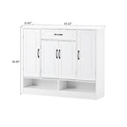 Elegant Minimalist Wooden Shoe Storage Cabinet