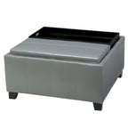 Modern Upholsteredoe Storage Bench Ottoman