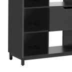 Shoe Storage Cabinet for Entryway with Drawers and Shelves, Modern Shoe Organizer Cabinet, Free Standing Shoe Rack