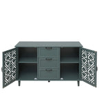 2 Door 3 Drawer Cabinet, American Furniture, Suitable for Bedroom, Living Room, Study