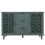 2 Door 3 Drawer Cabinet, American Furniture, Suitable for Bedroom, Living Room, Study