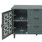 2 Door 3 Drawer Cabinet, American Furniture, Suitable for Bedroom, Living Room, Study