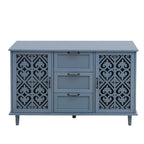 2 Door 3 Drawer Cabinet, American Furniture, Suitable for Bedroom, Living Room, Study