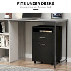 Mobile Storage Cabinet Organizer with Drawer,Printer Stand w/Castors
