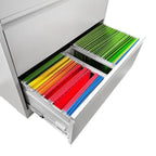 4 Drawer Metal Filing Cabinet with Lock, Legal/Letter/A4/F4 Size