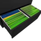 4 Drawer Metal Filing Cabinet with Lock, Legal/Letter/A4/F4 Size