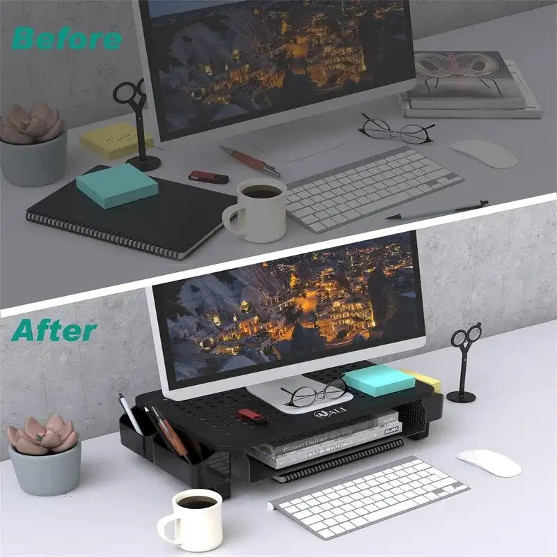 Monitor Stand with Storage