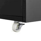Office Furniture Copier Cabinet 2 Door Steel Stand Mobile Pedestal