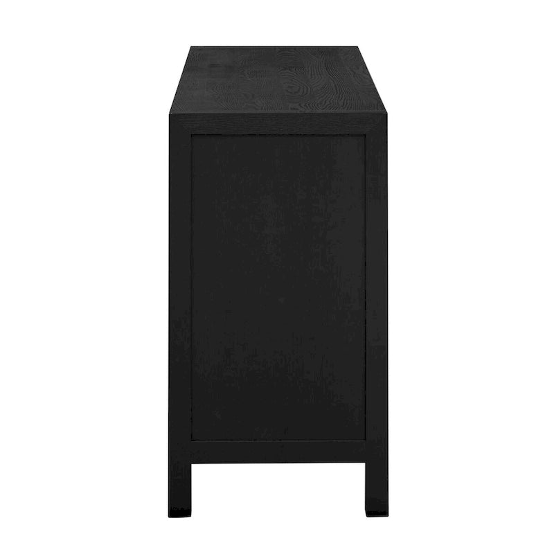 Unique Features of Ash Veneer Cabinet with Radiating Line Pattern Cabinet Doors