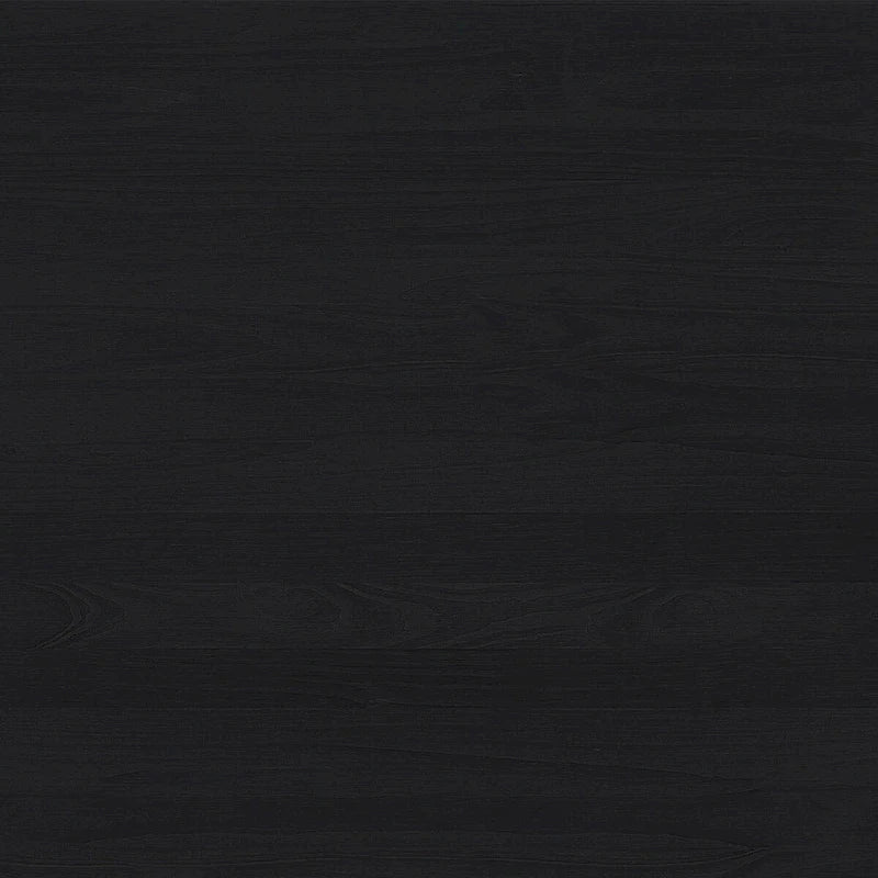 3-Piece Writing Desk & 2 Bookcases Set – Black / Coastal Oak, Waterfall Style, 1-Person