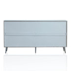 Modern Lacquered 4 Door Wooden Cabinet
