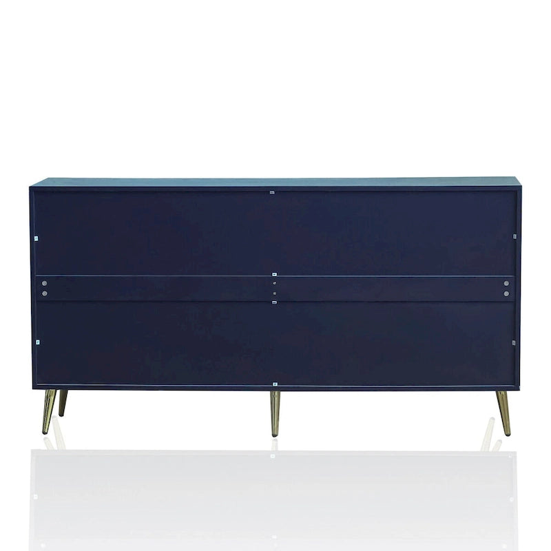 Modern Lacquered 4 Door Wooden Cabinet